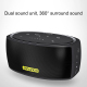 Enceinte Bluetooth Portable Avec Basses Renforcées NFC Carte TF AUX Autonomie 8 Heures - www.yonis-shop.com