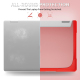 Sacoche Ordinateur Portable Anti-Chute Rouge Protection Complète Léger et Durable - www.yonis-shop.com
