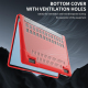 Sacoche Ordinateur Portable Anti-Chute Rouge Protection Complète Léger et Durable - www.yonis-shop.com