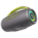 Enceinte Bluetooth Portable Outdoor 60W Bluetooth 5.3 Appairage Sans Fil Lumières RGB Batterie 8000mAh Grise - www.yonis-shop...