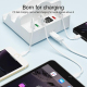 Chargeur Sans Fil Multifonctionnel Avec Support Téléphone Et Affichage Courant Chargement Simultané Pour Tous Vos Appareils P...