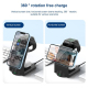 Chargeur Sans Fil MagSafe Multi-Usage Avec Effets Lumineux Pour iPhone Apple Watch Et Airpods - www.yonis-shop.com