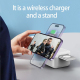 Chargeur Sans Fil Magnétique 3 En 1 Multifonctionnel Avec Alignement Automatique Et Support Téléphone - www.yonis-shop.com