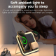Chargeur Sans Fil 3-en-1 MagSafe Pliable Avec Miroir Maquillage LED Et Veilleuse - www.yonis-shop.com