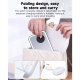 Chargeur Sans Fil 3-en-1 MagSafe Pliable Avec Miroir Maquillage LED Et Veilleuse - www.yonis-shop.com