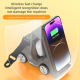 Chargeur Sans Fil De Bureau En Forme De Chariot Élévateur Avec Lumière LED Intégrée Et Charge Rapide 15W - www.yonis-shop.com