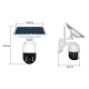 Camera IP Full HD WiFi Solaire Avec Vision Nocturne Audio Bidirectionnel Et Alarme PIR - www.yonis-shop.com