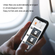 Mini Camera HD 720P 140 Degree Wide Angle Wireless WiFi Intelligent Surveillance Night Vision Motion Detection Loop Recording...