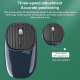 Souris Sans Fil Rechargeable Type-C 2.4G Rouge Haute Précision 1000-1600 DPI - www.yonis-shop.com