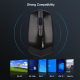 Souris Sans Fil USB-C Type-C 1600DPI Trois Vitesses 4 Boutons Compatibilité Windows Android Mac - www.yonis-shop.com