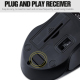 Souris Sans Fil 1200 DPI 3 Boutons USB Mini Ergonomique 10m Distance - www.yonis-shop.com