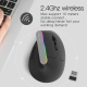 Souris Ergonomique Sans Fil RGB 1600 DPI 6 Boutons Ajustable Pour PC et Mac - www.yonis-shop.com