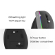 Souris Ergonomique Sans Fil RGB 1600 DPI 6 Boutons Ajustable Pour PC et Mac - www.yonis-shop.com