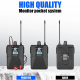 Système De Retour Audio In Ear Sans Fil UHF Pour Scène Avec 2 Récepteurs Bluetooth 5.0 - www.yonis-shop.com