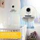 Babyphone Camera Écran LCD 2.4 Pouces Vision Nocturne 7-LED Audio Bidirectionnel Température Détection - www.yonis-shop.com