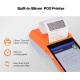 Mini Imprimante Portable 5.5 Pouces Écran HD Android 8.1 Imprimante De Reçus Haute Vitesse 90mm/s Supporte WIFI Bluetooth NFC...
