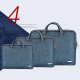 Sacoche Ordinateur Portable 13.3 Pouces Feuilles Colorées Bleu Étanche Résistante Chocs Matériaux Haut de Gamme - www.yonis-s...