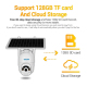 Camera Surveillance HD 1080P 4G Solaire Avec Mémoire 64G Audio Bidirectionnel Détection Mouvement Vision Nocturne - www.yonis...