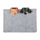 Sacoche Ordinateur Portable 13 Pouces Gris Protection Complète Contre Chocs Et Rayures Design Confortable Facile À Transporte...