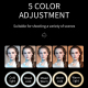 Ring Light Avec Trépied Pour Selfie Et Vidéo Lumière Réglable Haute Luminosité USB - www.yonis-shop.com