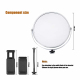 Ring Light Dimmable 28W 12 Pouces Avec Trépied Pour Selfies et Vidéos - www.yonis-shop.com