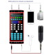 Table De Mixage Bluetooth 5.0 Avec 12 Effets Sonores Pour Streaming Et Enregistrement - www.yonis-shop.com