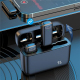 Microphone Sans Fil 2 en 1 avec Récepteur USB-C et Station de Charge pour Streaming Vidéo et Enregistrement Haute Définition ...