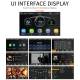 Autoradio 7 Pouces HD Bluetooth 5.0 CarPlay Android Auto Sans Fil Interconnexion Téléphone Portable Projection Écran Recul MP...