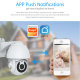 Caméra IP Extérieure WiFi Full HD Vision Nocturne 360° avec Application Gratuite et Support Alexa - www.yonis-shop.com