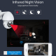 Caméra IP Extérieure WiFi Full HD Vision Nocturne 360° avec Application Gratuite et Support Alexa - www.yonis-shop.com