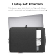 Sacoche Ordinateur Portable 15-16.7 Pouces Protection Antichoc avec Poignée Portable et Rangement Supplémentaire - www.yonis-...