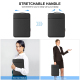 Sacoche Ordinateur Portable 15-16.7 Pouces Protection Antichoc avec Poignée Portable et Rangement Supplémentaire - www.yonis-...