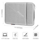 Sacoche Ordinateur Portable 15-16.7 Pouces Protection Antichoc avec Poignée Portable et Rangement Supplémentaire - www.yonis-...