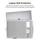 Sacoche Ordinateur Portable 15-16.7 Pouces Protection Antichoc avec Poignée Portable et Rangement Supplémentaire - www.yonis-...