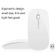 Souris Sans Fil Ultra-Mince 2.4G 4 Boutons Silencieuse Ergonomique Pour Bureau Et Gaming - www.yonis-shop.com