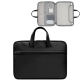Sacoche Pour Ordinateur Portable 14 Pouces En Similicuir Imperméable À Ouverture 180° Avec Compartiment Doublé - www.yonis-sh...