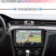 Autoradio Android 10 Pouces GPS Bluetooth Caméra Recul Écran HD 32GB WiFi USB FM - www.yonis-shop.com