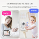 Babyphone Camera Sans Fil 3.5 Pouces Vision Nocturne Avec Alarme De Température Et Rappel D'Alimentation - www.yonis-shop.com