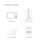 Babyphone Camera Sans Fil 3.5 Pouces Vision Nocturne Avec Alarme De Température Et Rappel D'Alimentation - www.yonis-shop.com