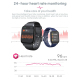 Montre Connectée Sport 1.83 Pouces Bluetooth 5.0 Appels Sommeil Oxygène Température Fréquence Cardiaque Tension Artérielle Ét...