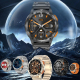Montre Connectée Écran Rond AMOLED 1.43 Pouces Étanche IP67 Bluetooth 5.2 Appels et Notifications Multilingue - www.yonis-sho...