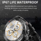 Montre Connectée Sportive Avec Écouteurs Intégrés Écran 1.52 Pouces Moniteur Santé Bluetooth 5.0 Etanche IP67 - www.yonis-sho...