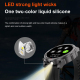 Montre Connectée Étanche IP67 Avec Écran 1.53 Pouces Bluetooth 5.0 Appel Sommeil Oxygène Cardio Pression Artérielle - www.yon...