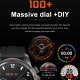 Montre Connectée Étanche IP67 Avec Écran 1.53 Pouces Bluetooth 5.0 Appel Sommeil Oxygène Cardio Pression Artérielle - www.yon...