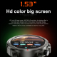 Montre Connectée Étanche IP67 Avec Écran 1.53 Pouces Bluetooth 5.0 Appel Sommeil Oxygène Cardio Pression Artérielle - www.yon...