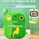 Appareil Photo Enfant 2.4 Pouces 1080P HD Impression Instantanée Avec Imprimante Thermique Et Carte 32G - www.yonis-shop.com