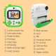 Appareil Photo Enfant 2.4 Pouces 1080P HD Impression Instantanée Avec Imprimante Thermique Et Carte 32G - www.yonis-shop.com