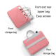 Sacoche Ordinateur Portable 14 Pouces Rose Imperméable et Résistante aux Chocs avec Design Portable et Compartiment Sécurisé ...