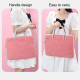 Sacoche Ordinateur Portable 14 Pouces Rose Imperméable et Résistante aux Chocs avec Design Portable et Compartiment Sécurisé ...
