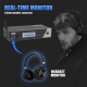 Microphone Professionnel Sans Fil Pour Moniteur Intra-Auriculaire Avec 5 Récepteurs Ultra Haute Fréquence Signal Puissant Et ...